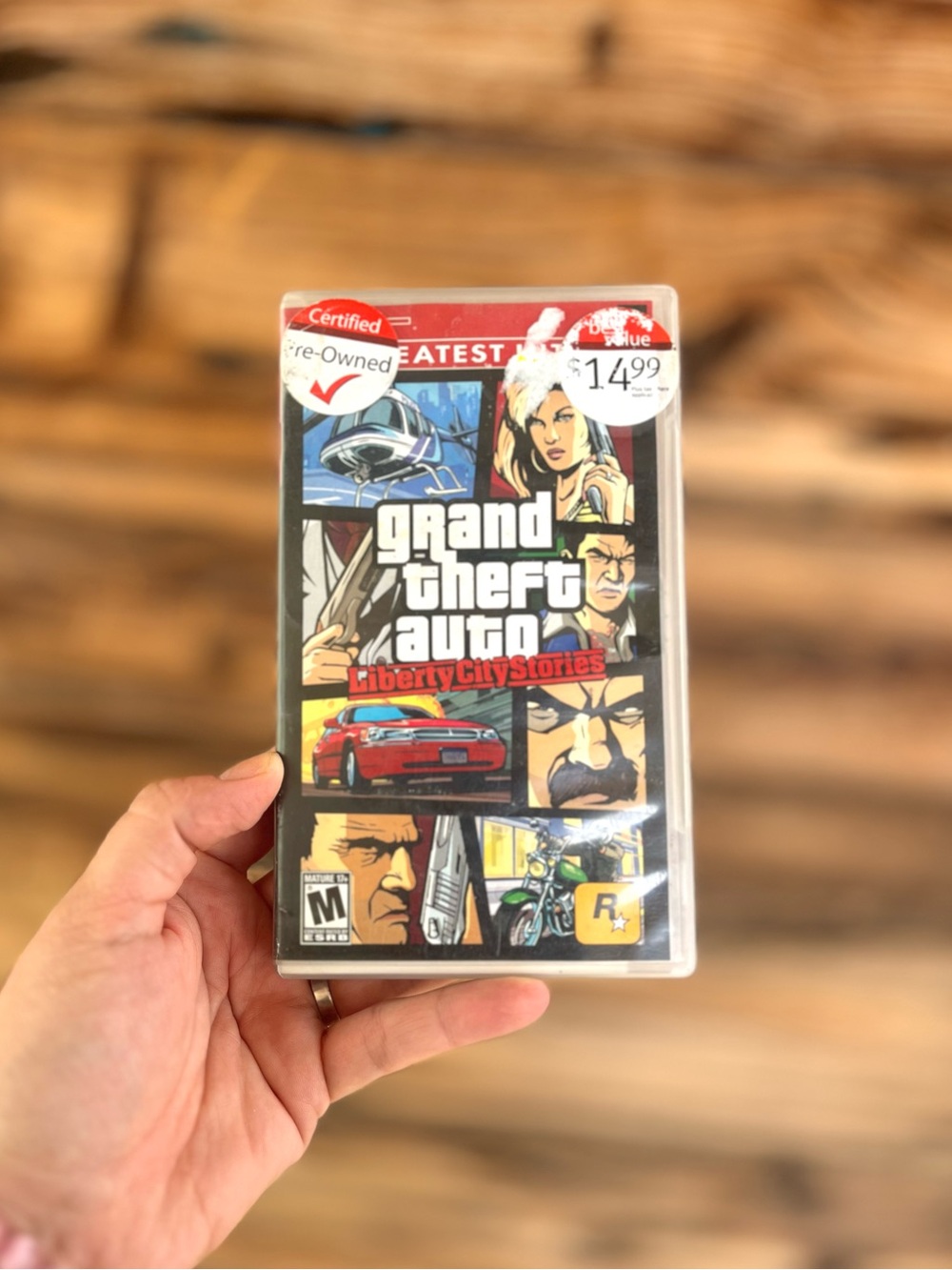 GRAND THEFT AUTO | PSP EMPTY Case Liberty City Stories